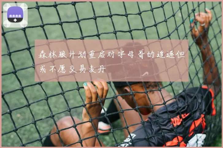 森林狼计划重启对字母哥的追逐但或不愿交易麦丹
